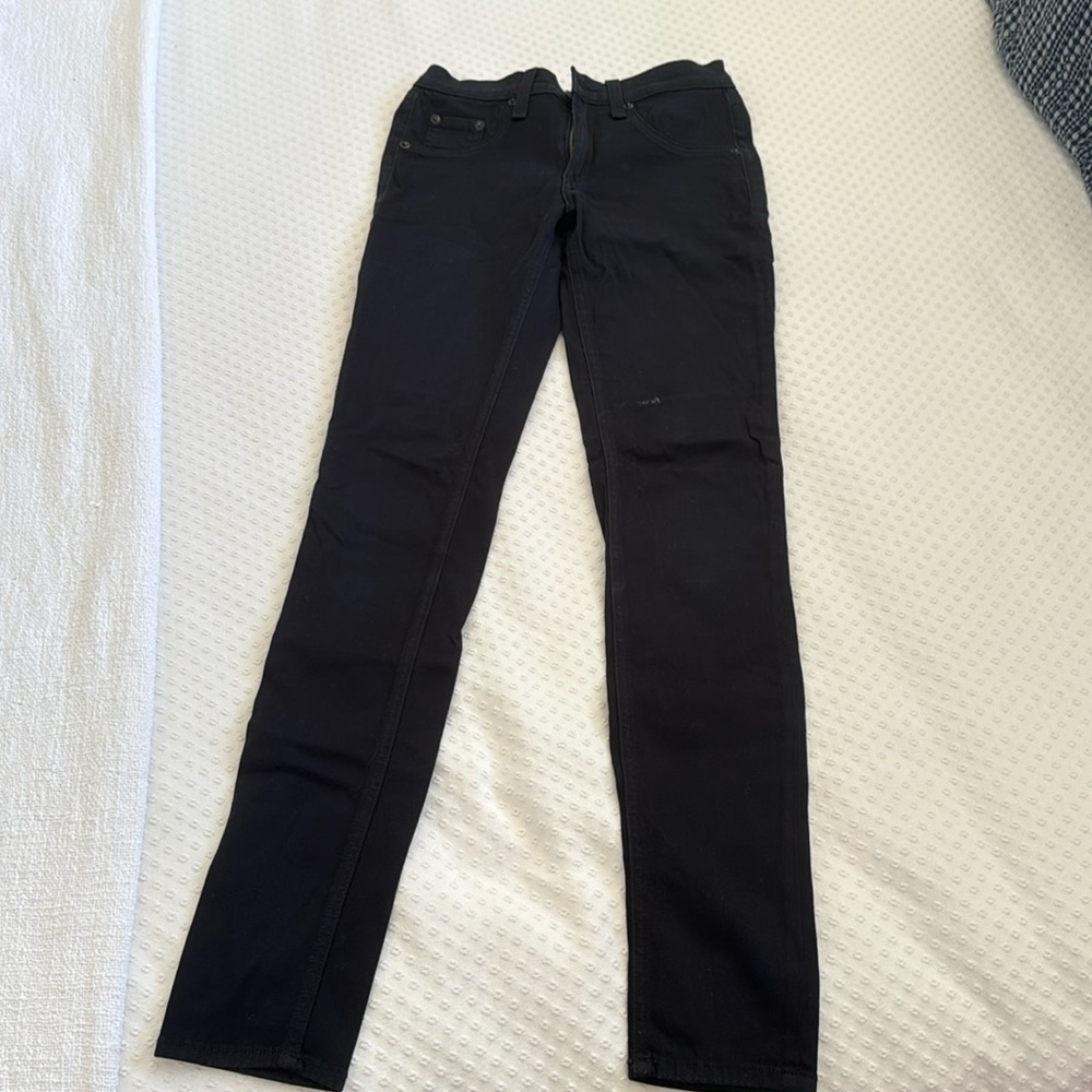 Rag & bone - black skinny pants - size 25